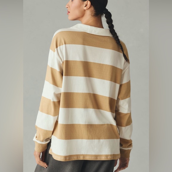 Pilcro Long-Sleeve Rugby Shirt - Picture 4 of 6